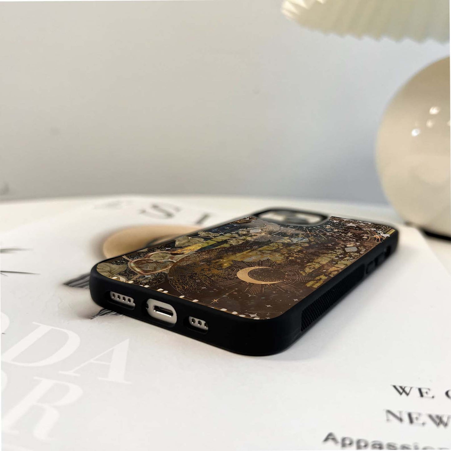 Sunset Petal Cloud Glass Case