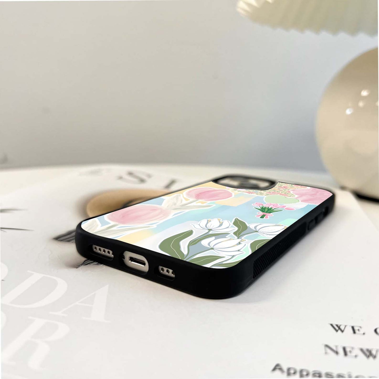 Vintage Regal Bloom Glass Case