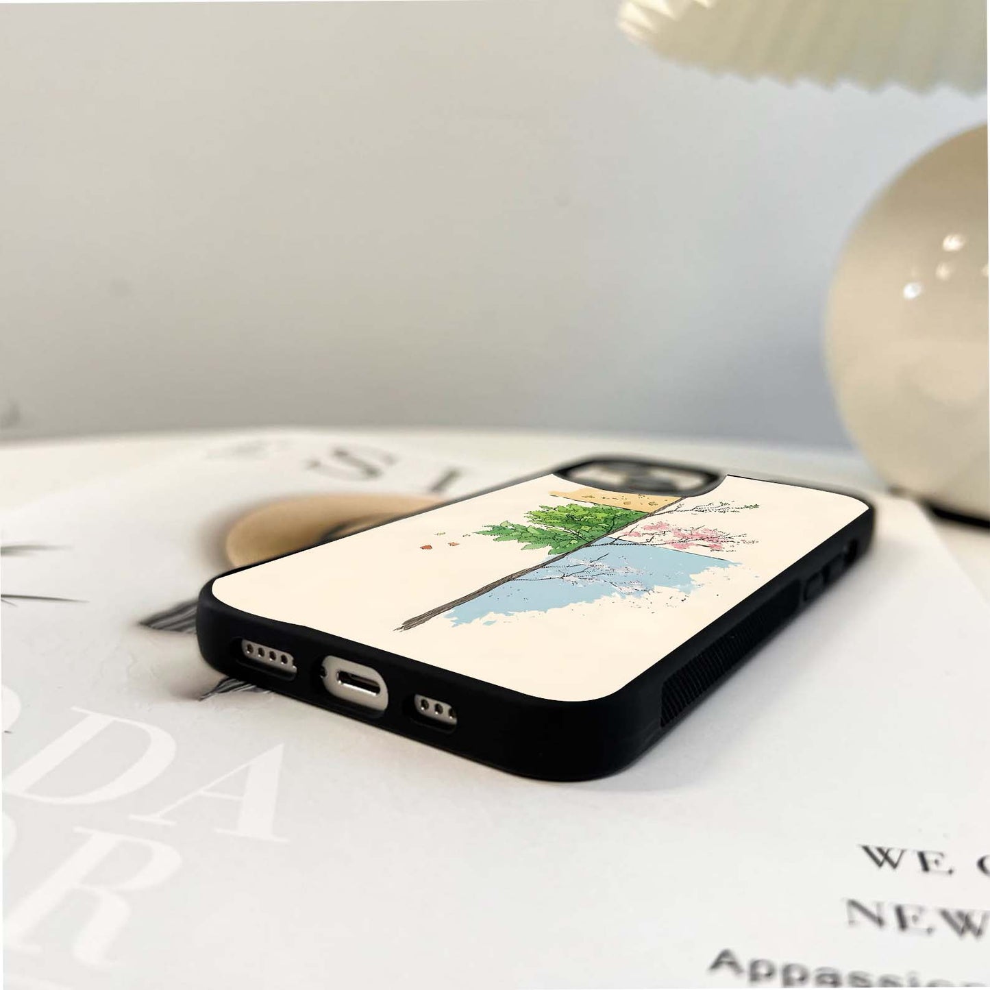 Twilight Bud Drift Glass Case