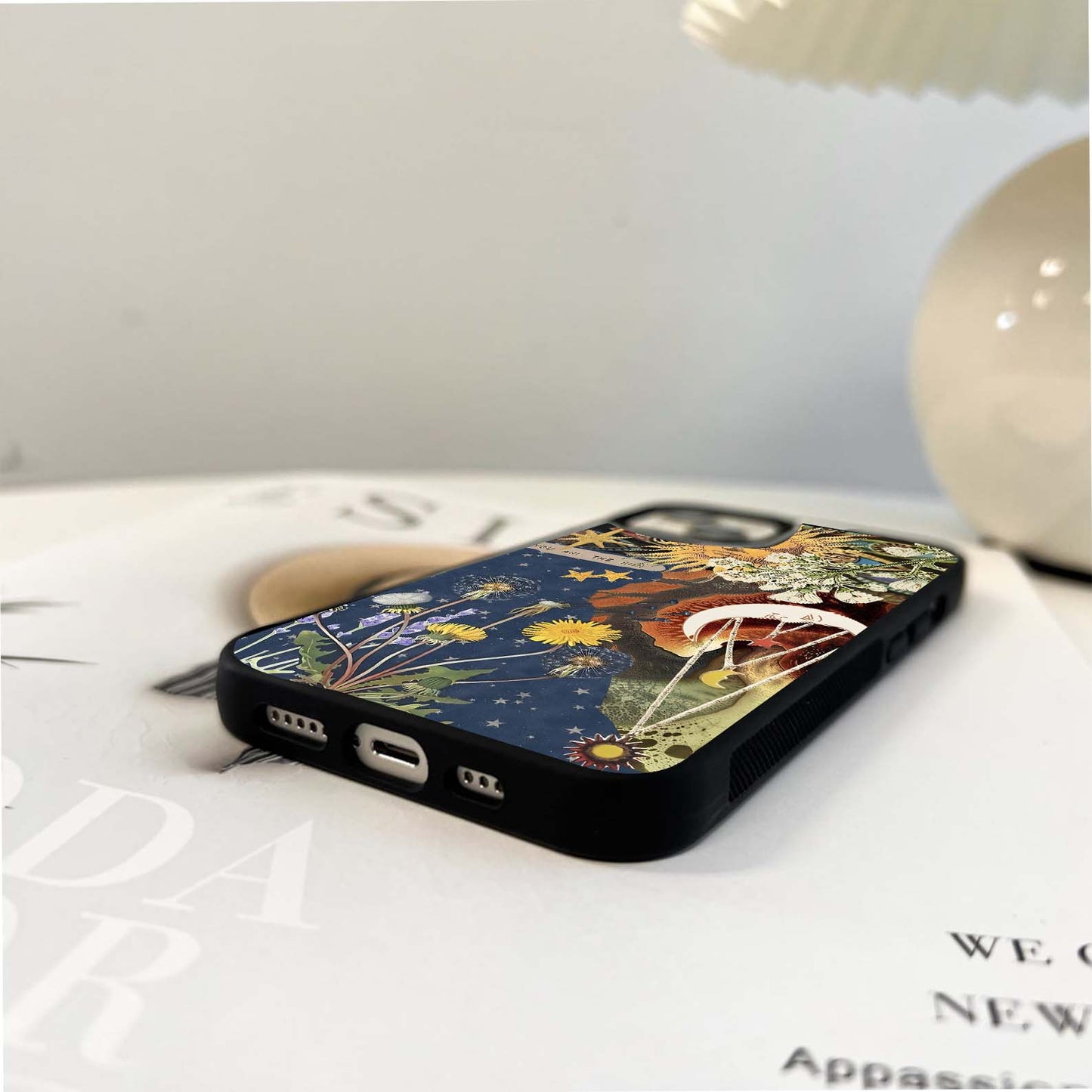 Cloud Blossom Drift Glass Case