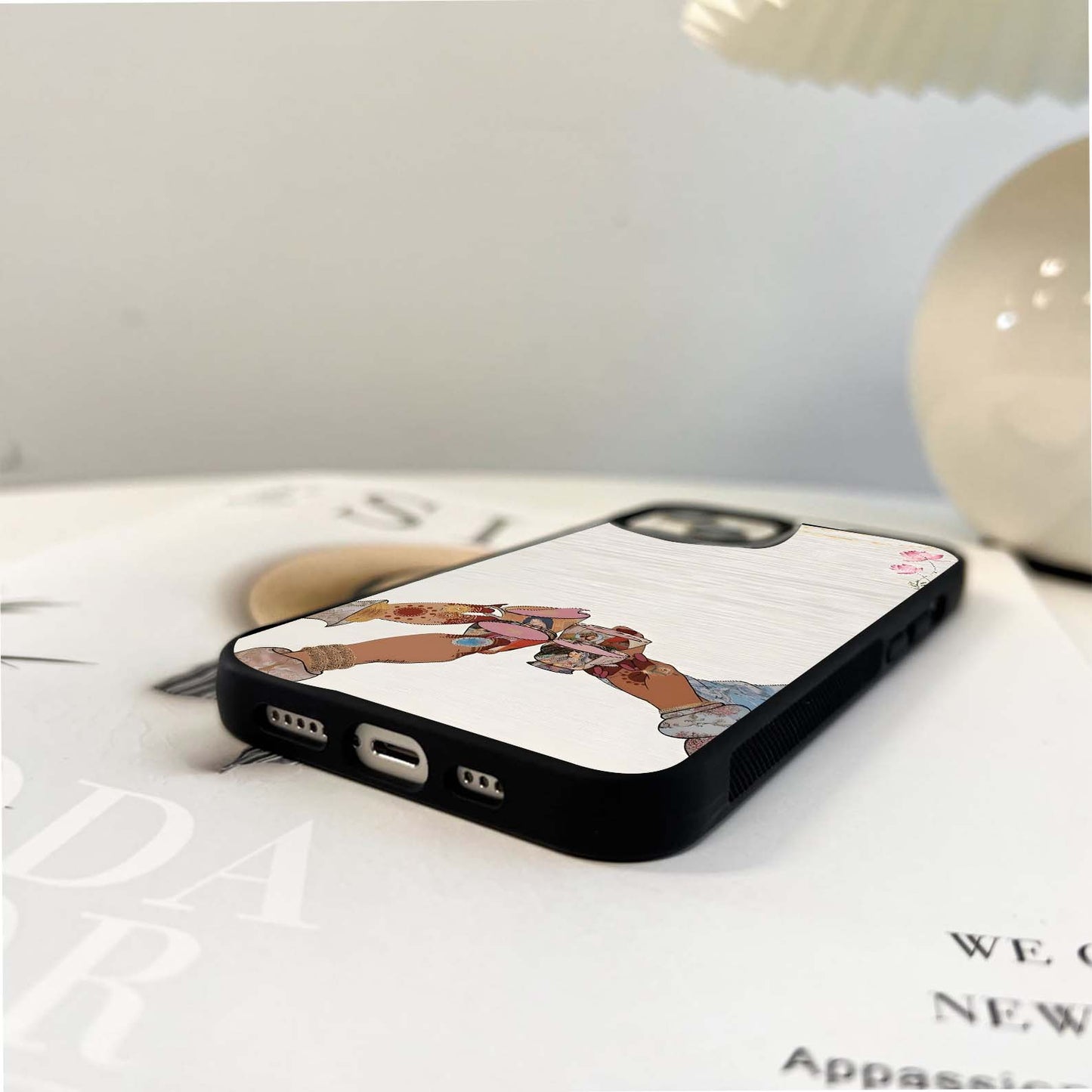 Cultural Chai Cheers Glass Case