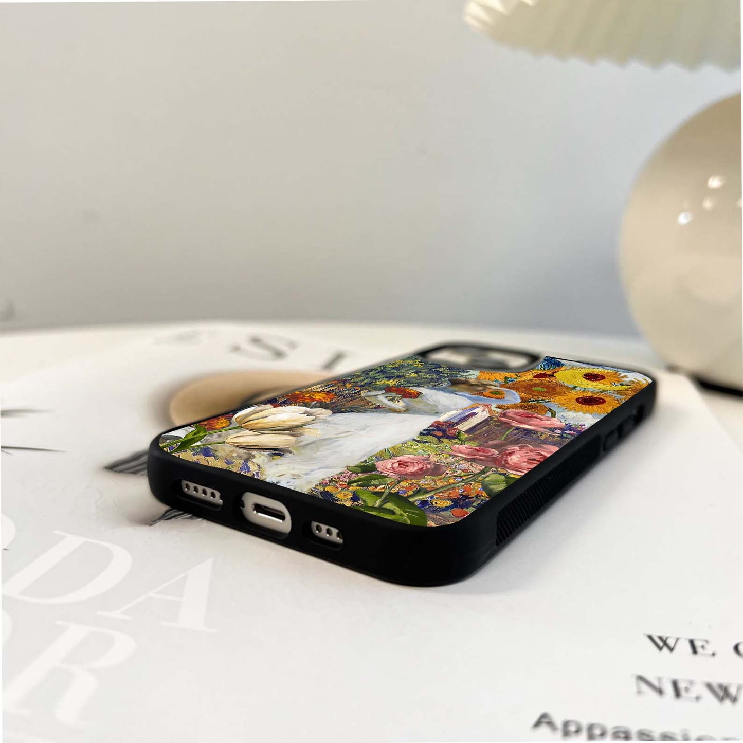 Dancing Vangogh Glass Case