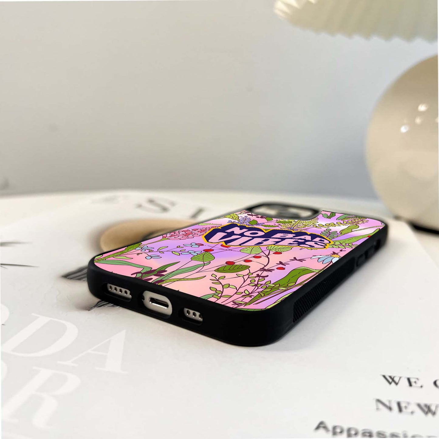 Flower Fields Forever Glass Case