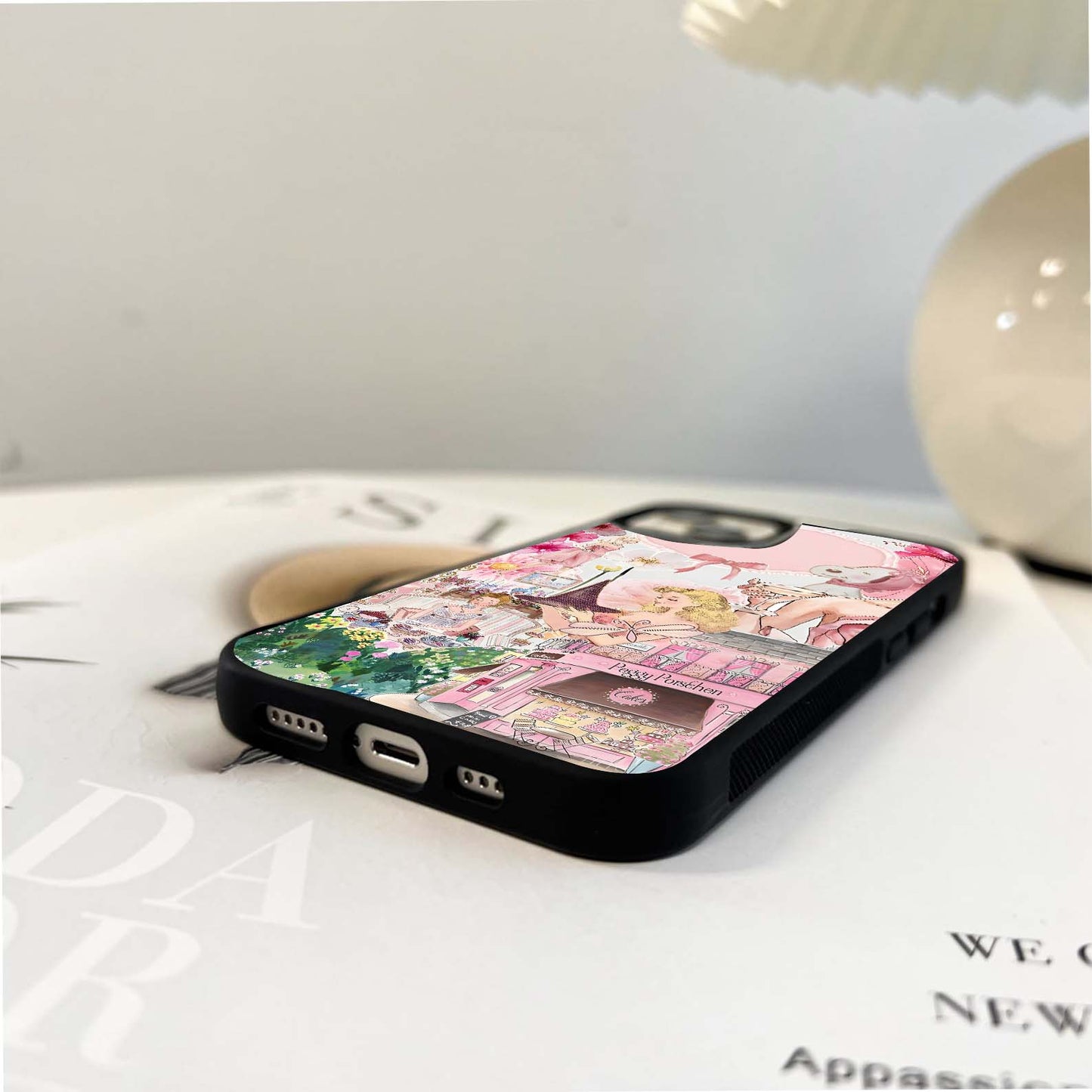 Aesthetic Peggy Glass Case