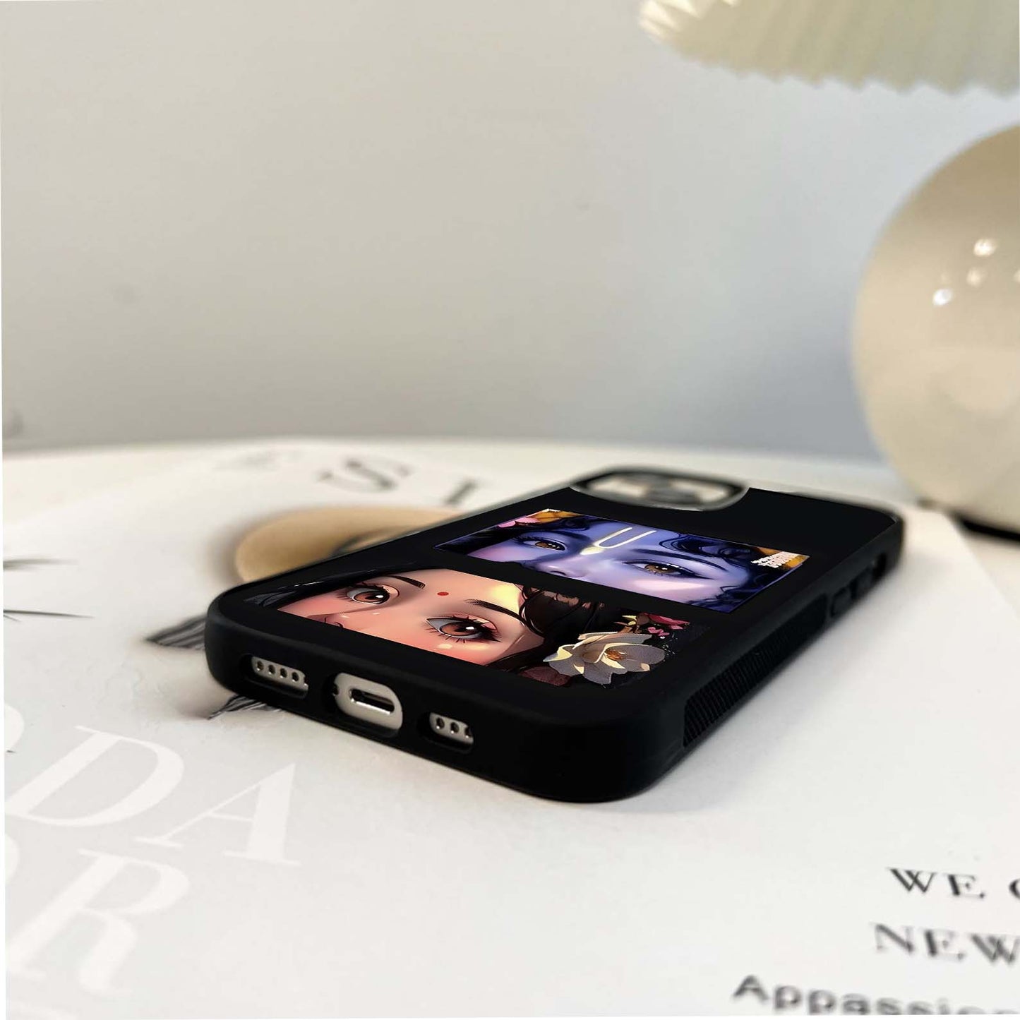 Divine Eyes Serenity Glass Case