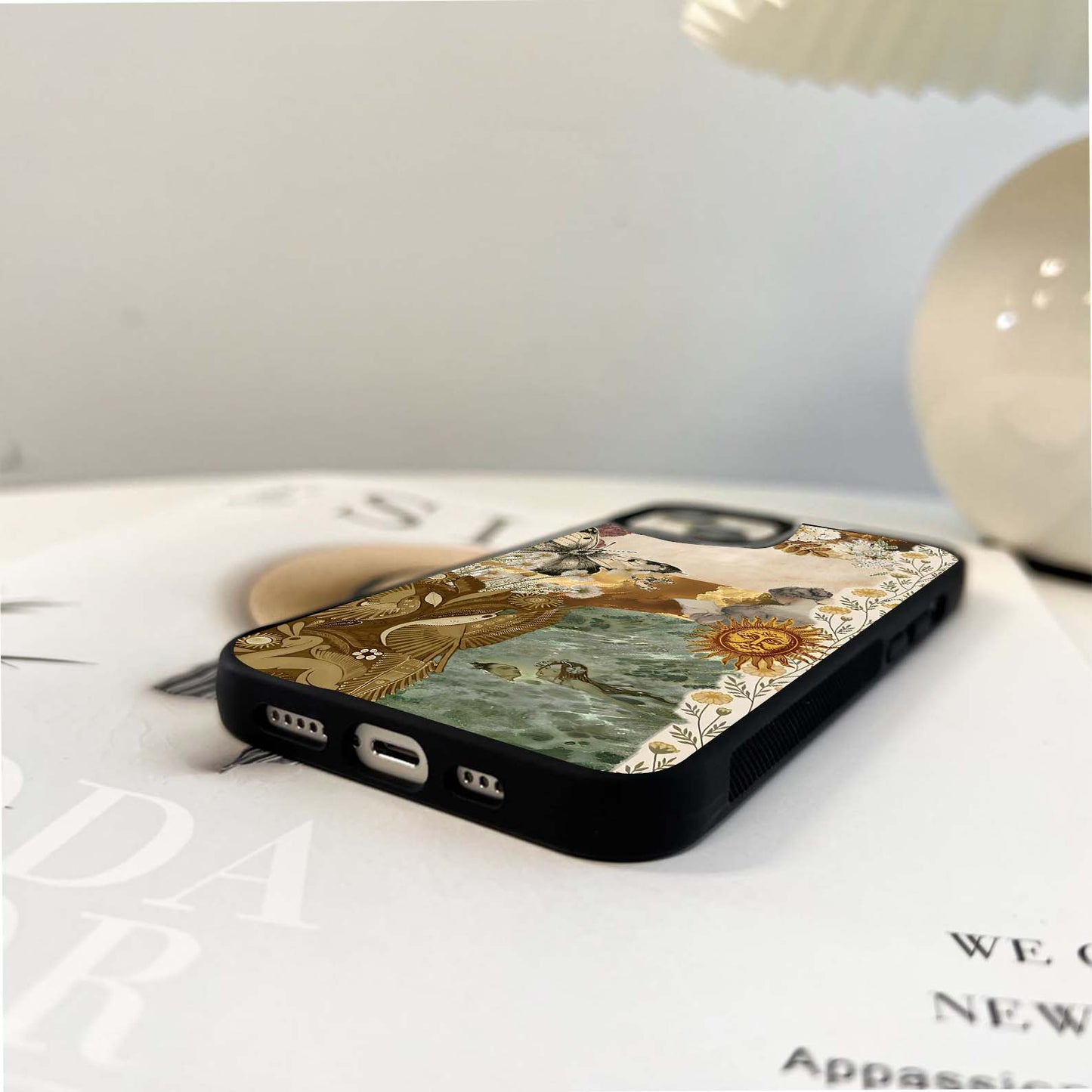 Aesthetic Shuffle Nature Glass Case