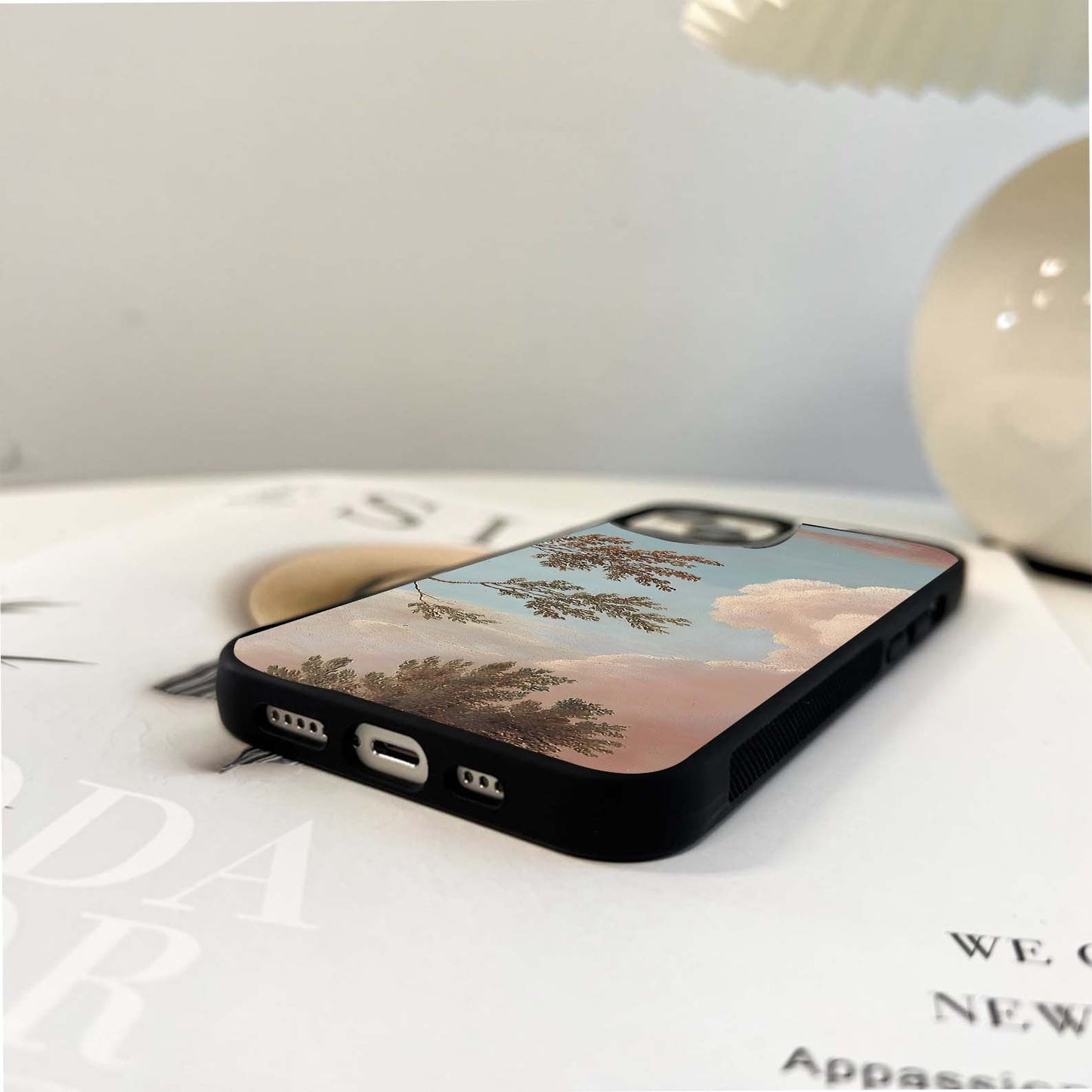 Flowing Wind Glass Case