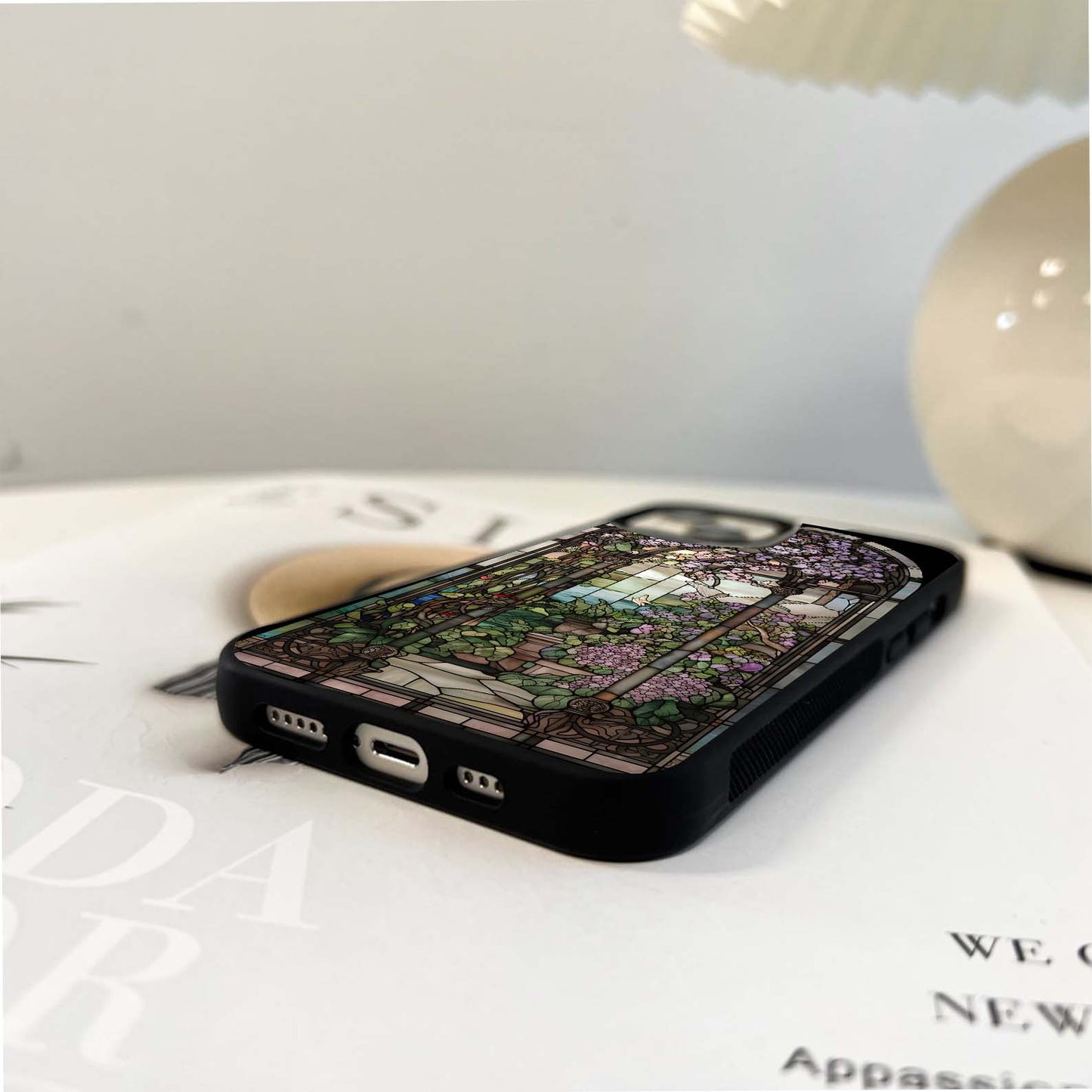 Garden Serenity Window Glass Case