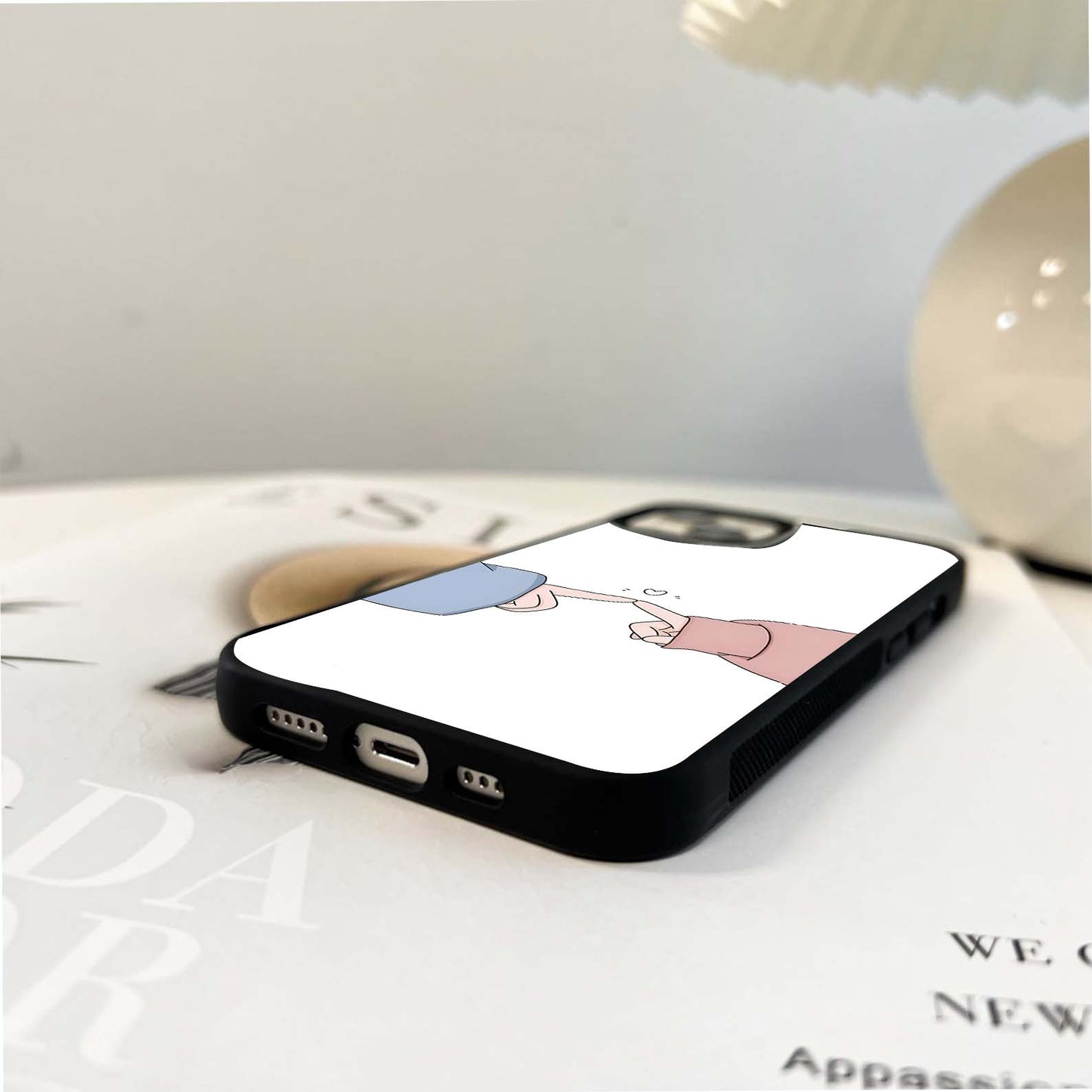 Touch of Love Friendship Glass Case