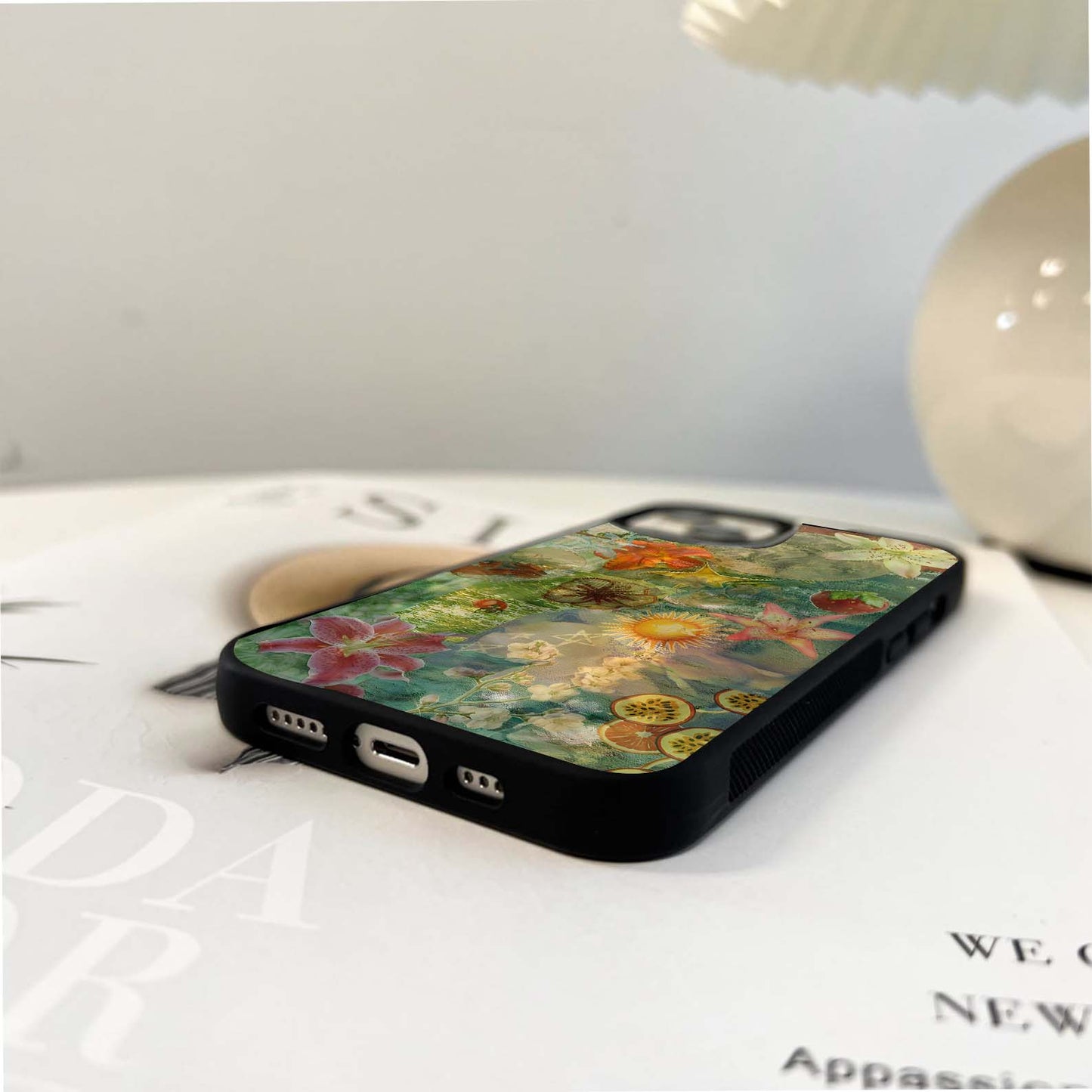 Green Mist Calm Glass Case