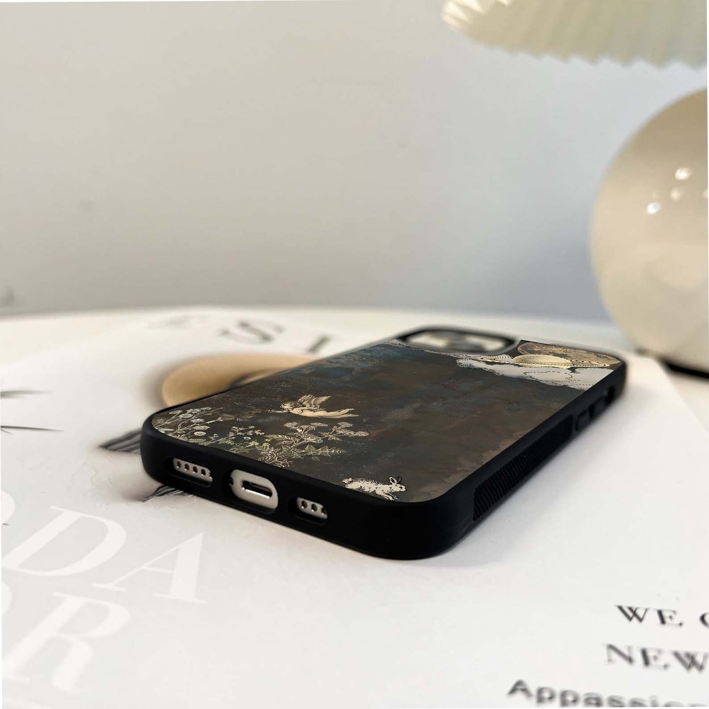 Angle Core Planet Glass Case