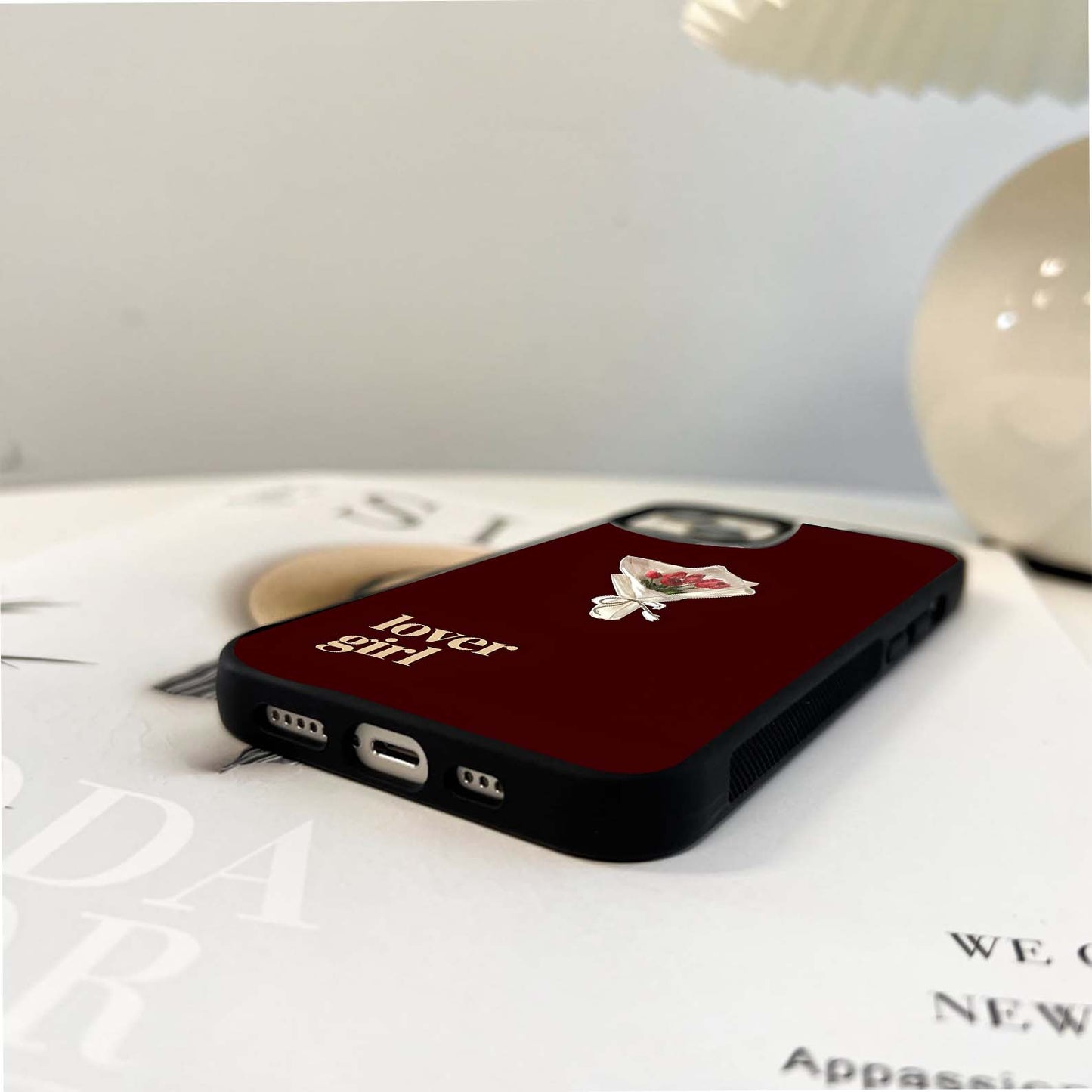 Lover Bloom Vibes Glass Case