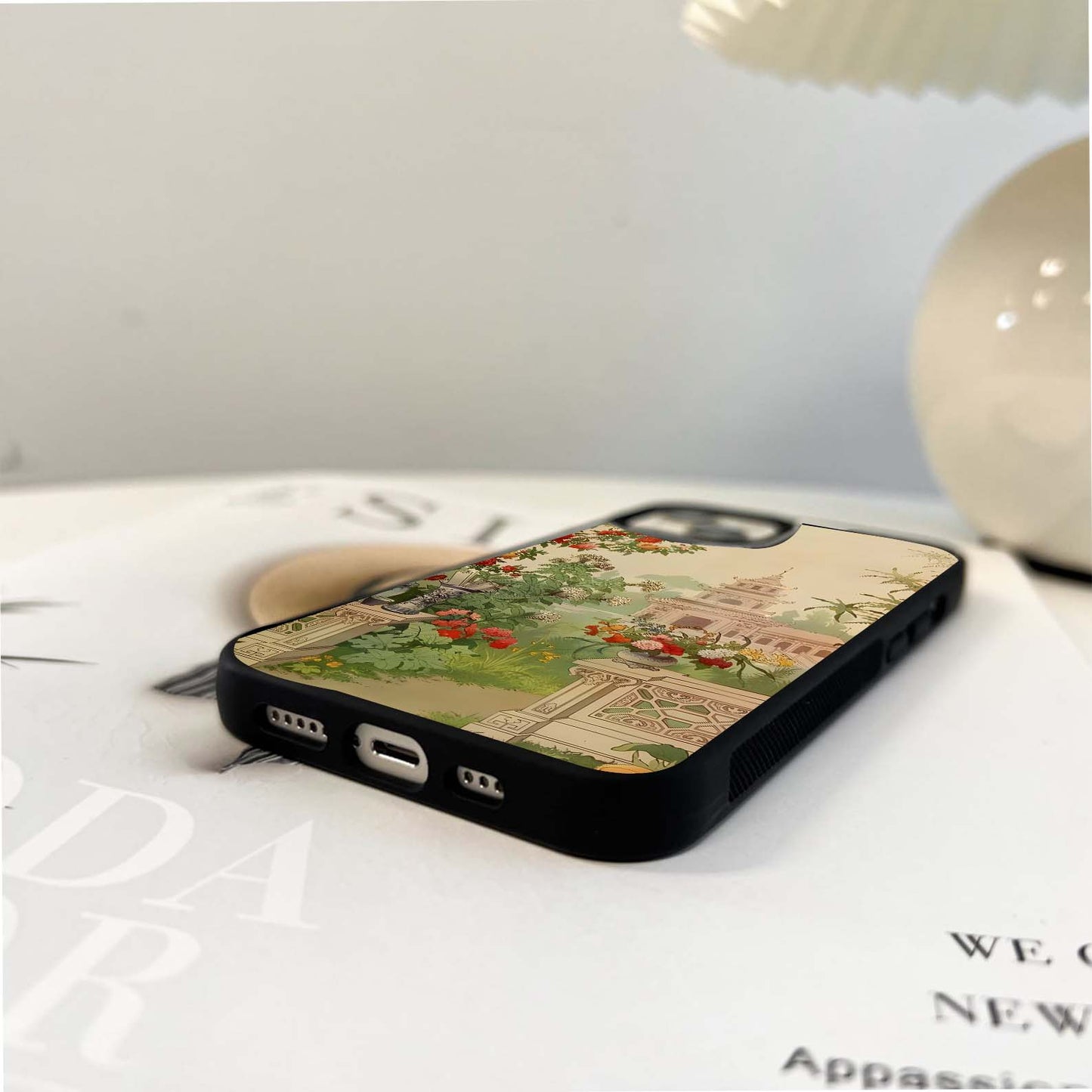 Oriental Garden Palace Glass Case