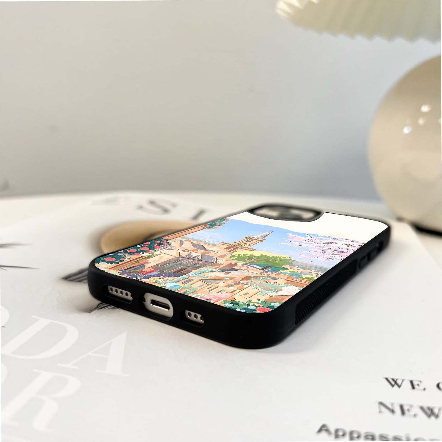 Lily Pond Mist Glass Case