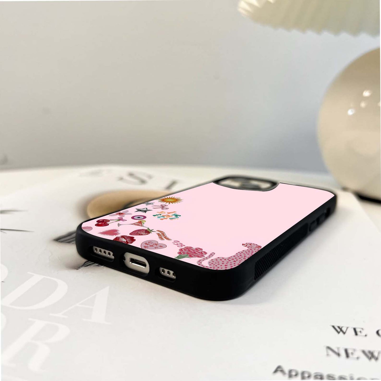 Soft Self-Love Collage Glass Case