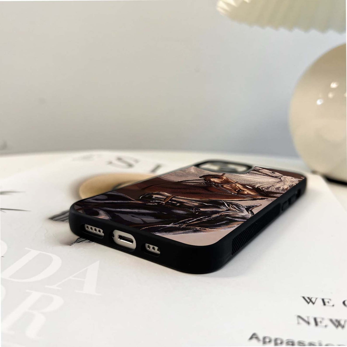 Wild Trio Gallop Glass Case