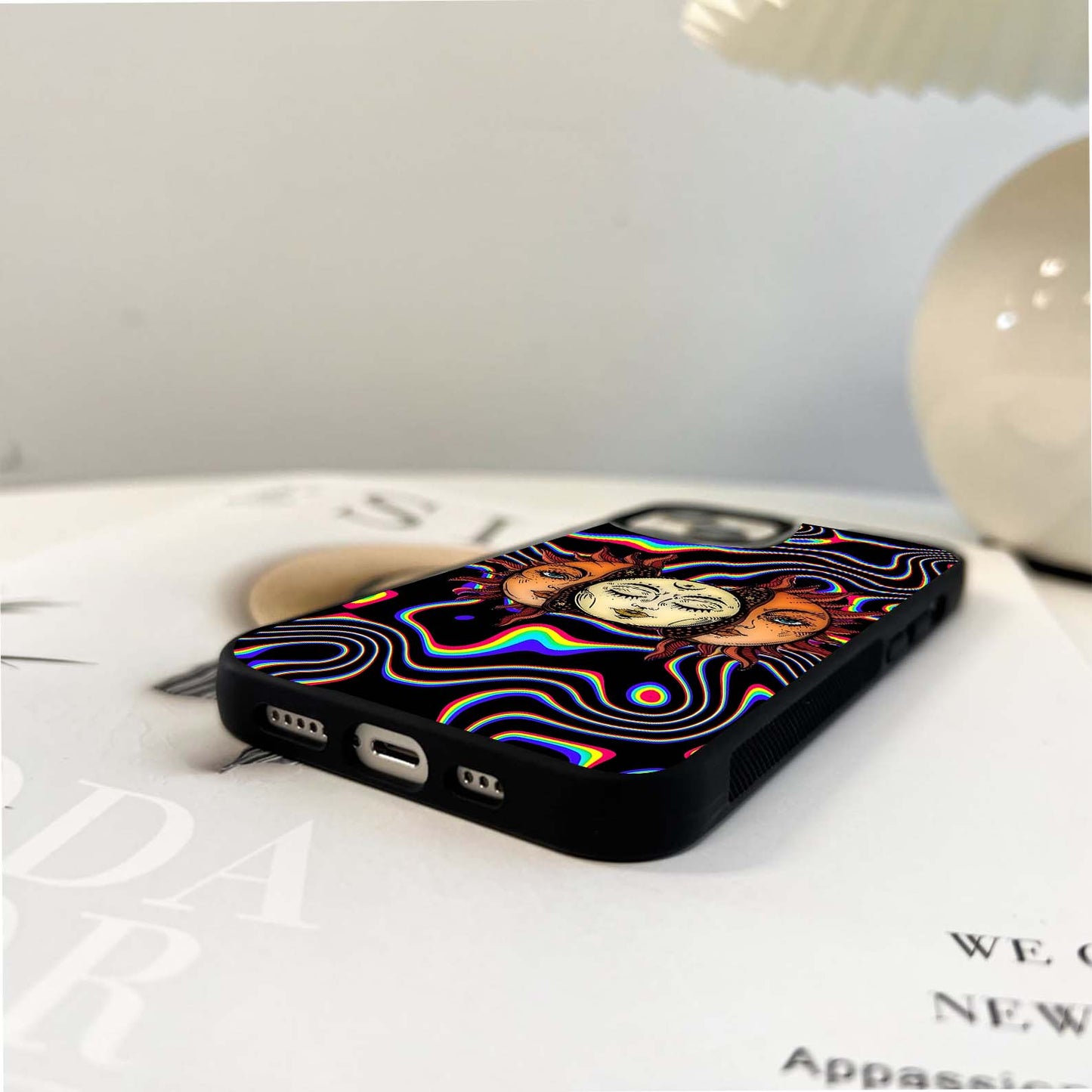 Psychedelic Sun Glass Case