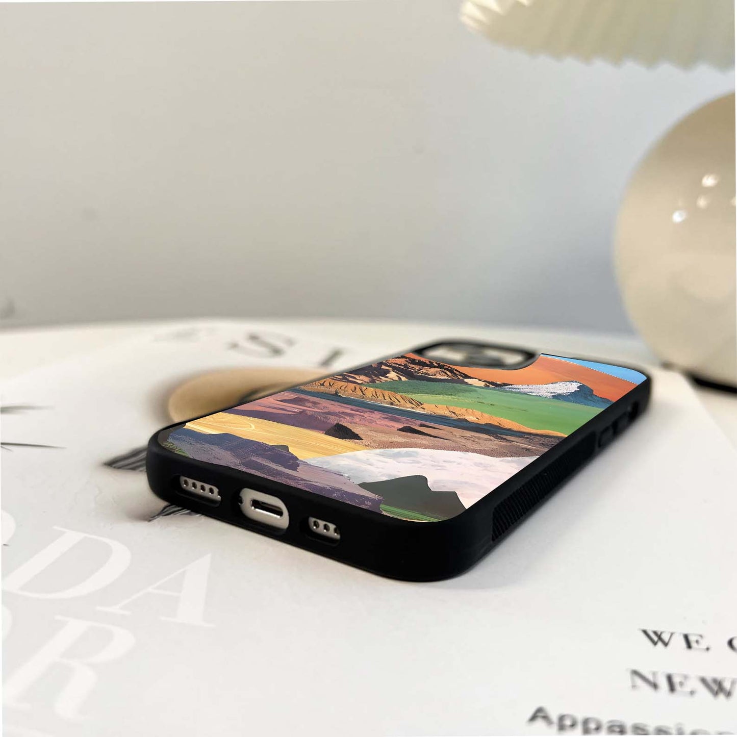 Vine Mountain Glass Case