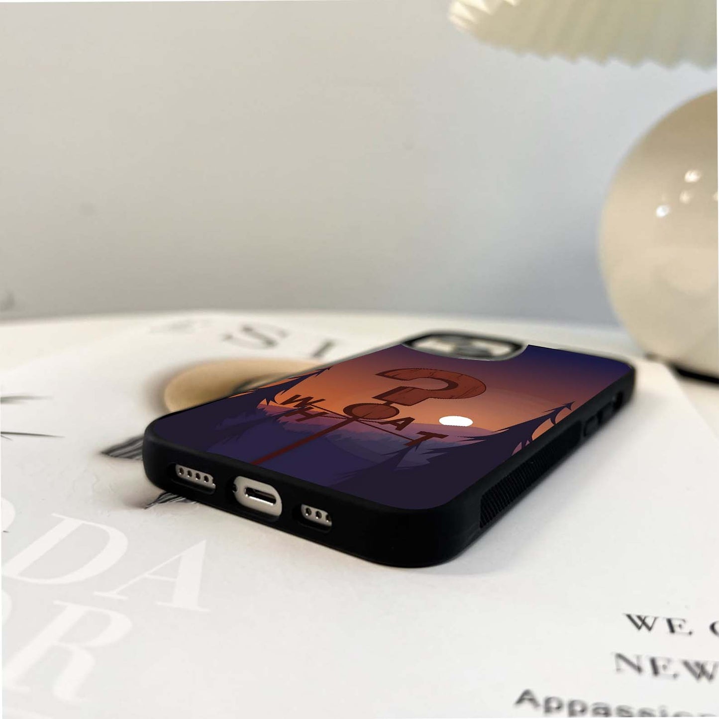 Mystery Sky Sign Glass Case