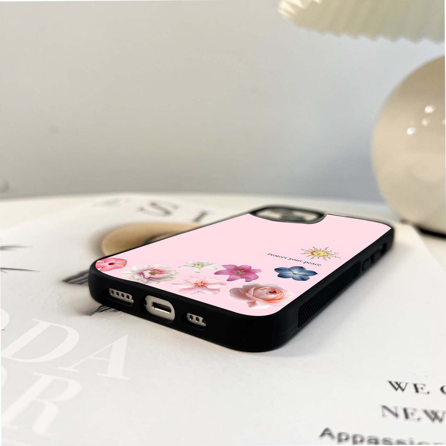 Protect Your Peace Glass Case