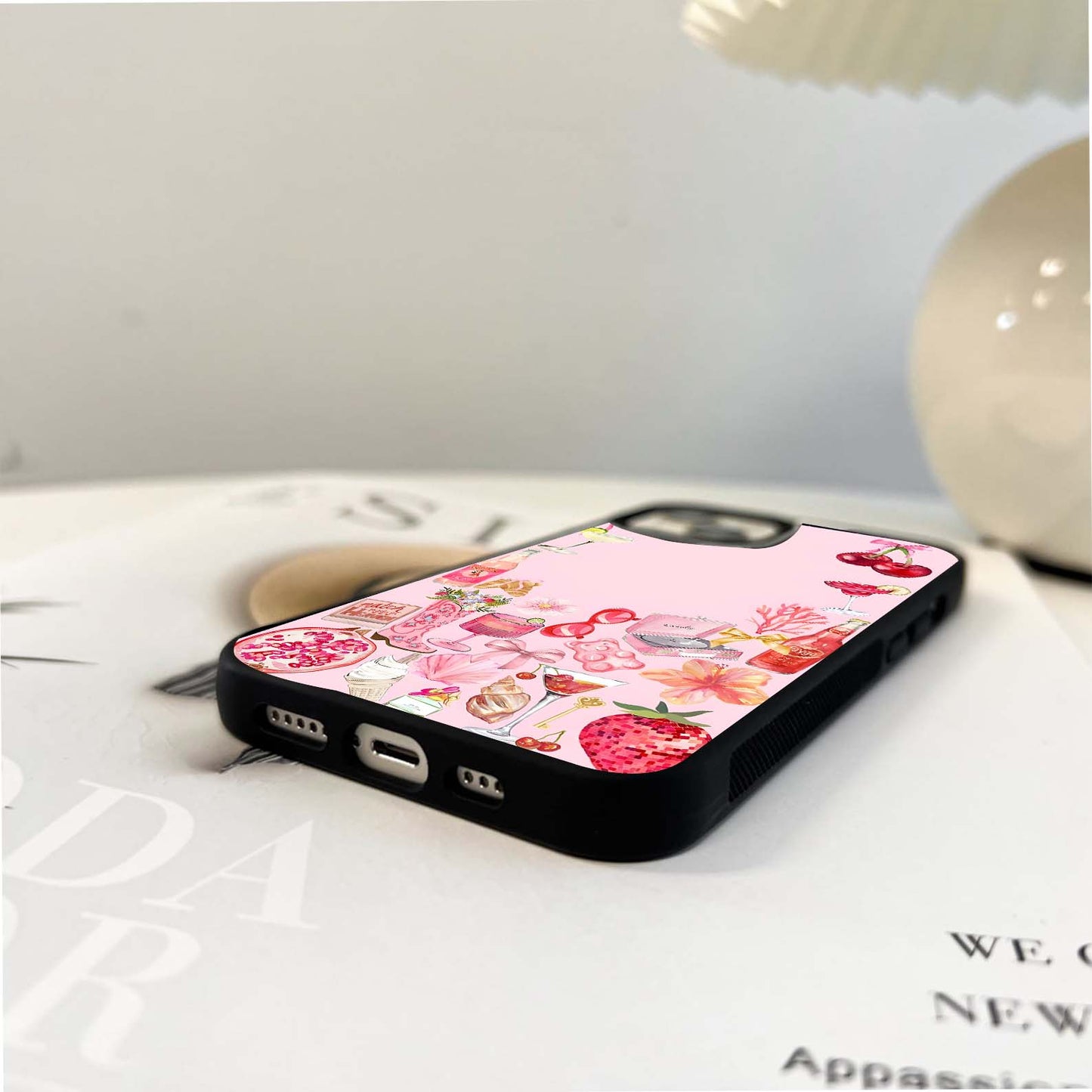 Aesthetic Daily Routine Glass Case