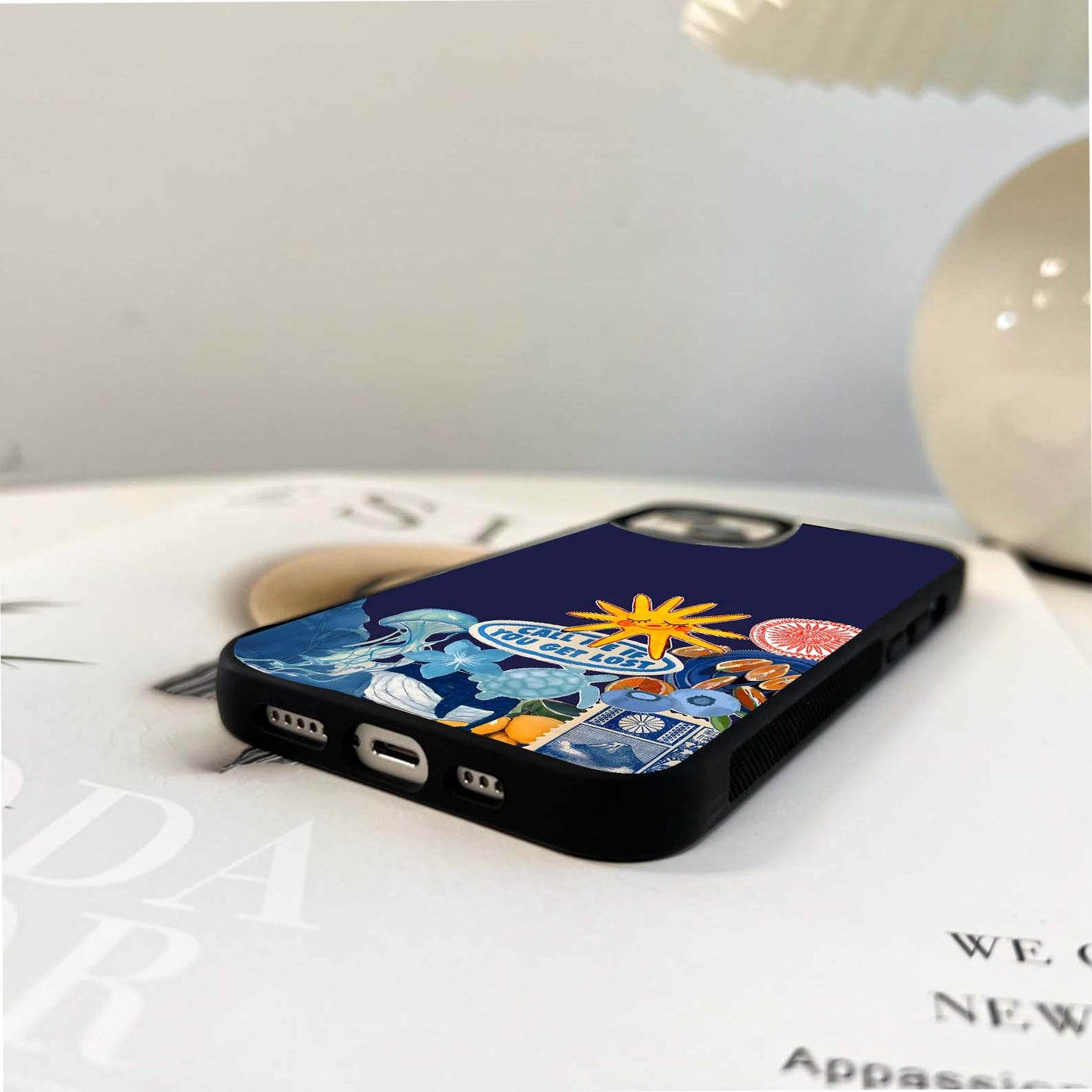 Lost Ocean Glow Glass Case