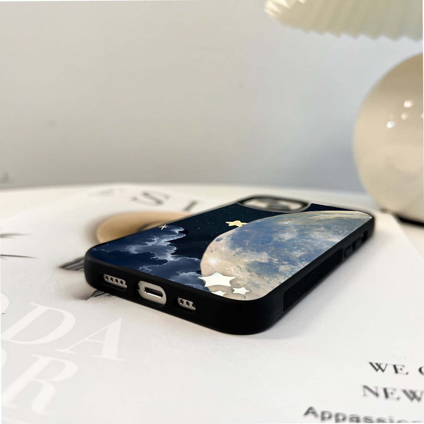 Space Themed Glass Case