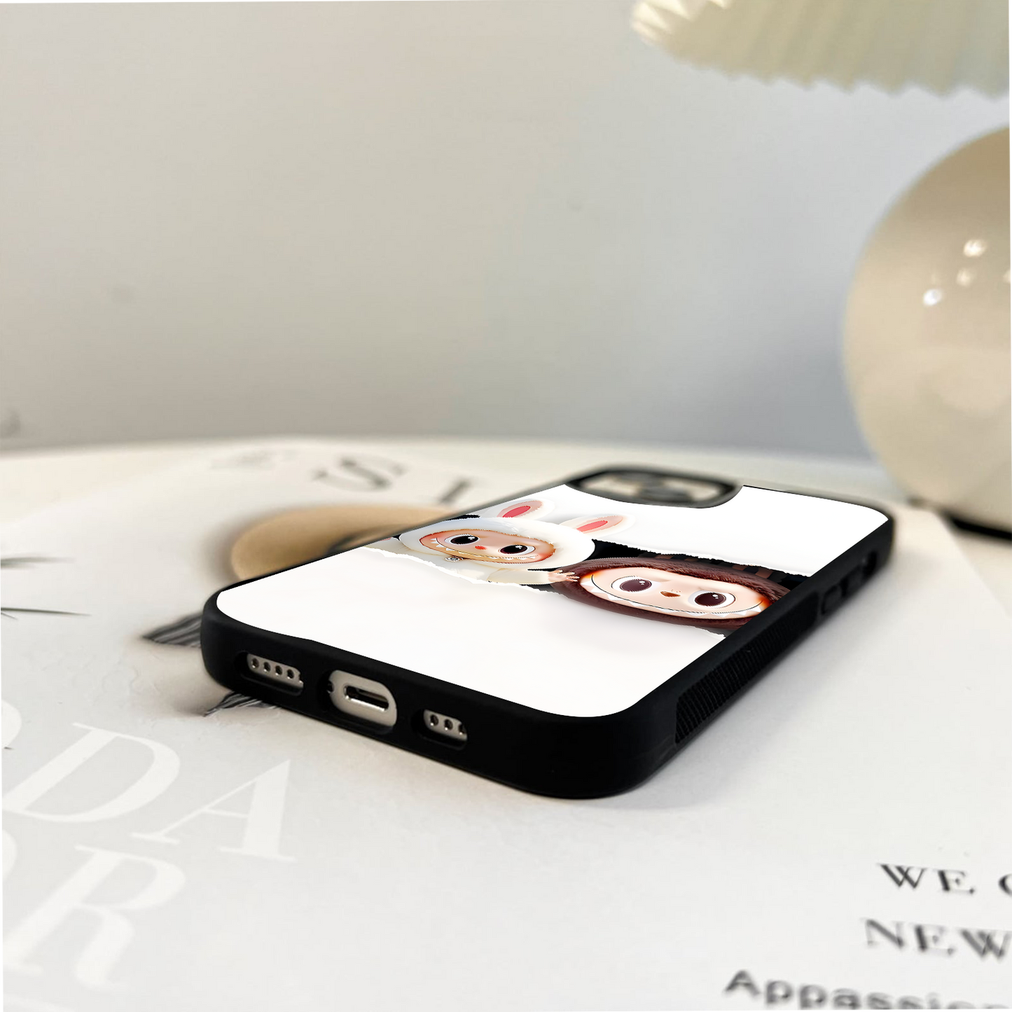 Hidden Labubu Glass Case