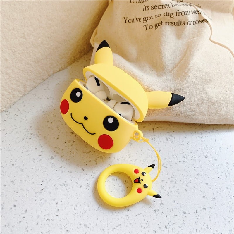PIKACHU SILICONE AIRPODS CASE COVER FOR 1/2, 3 AND AIRPODS PRO