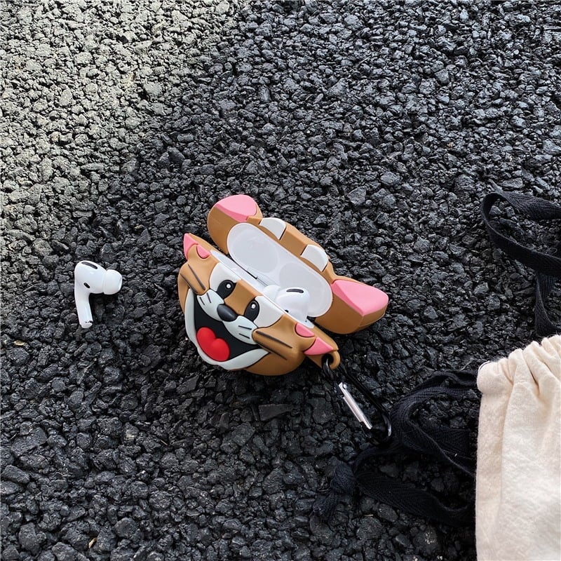 TOM & JERRY SILICONE AIRPODS CASE COVER FOR 1/2, 3 AND AIRPODS PRO