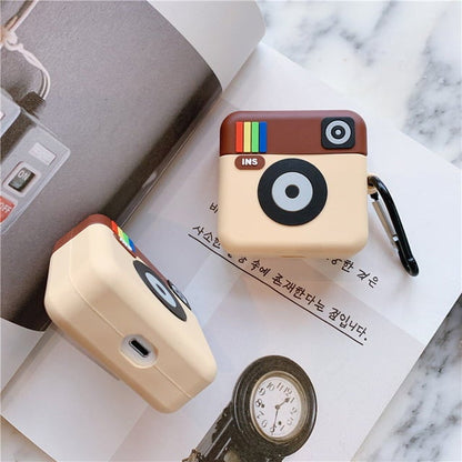 INSTAGRAM PROTECTIVE SILICONE AIRPODS CASE COVER FOR 1/2, 3 AND AIRPODS PRO