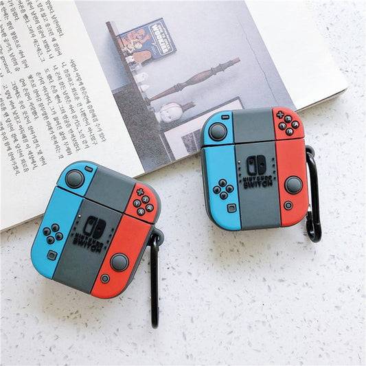 NINTENDO SWITCH SILICONE AIRPODS CASE COVER FOR 1/2, 3 AND AIRPODS PRO