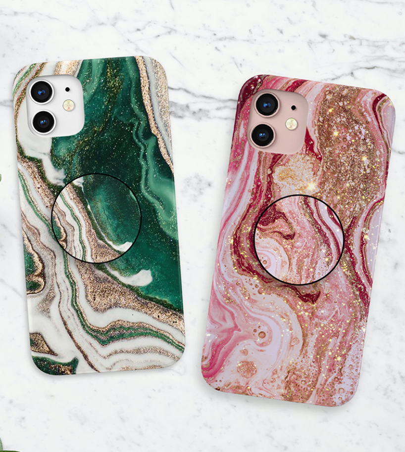 কাস্টমাইজড হোল্ডার সহ ফ্লোরাল ফ্যামিল স্লিম কেস কভার