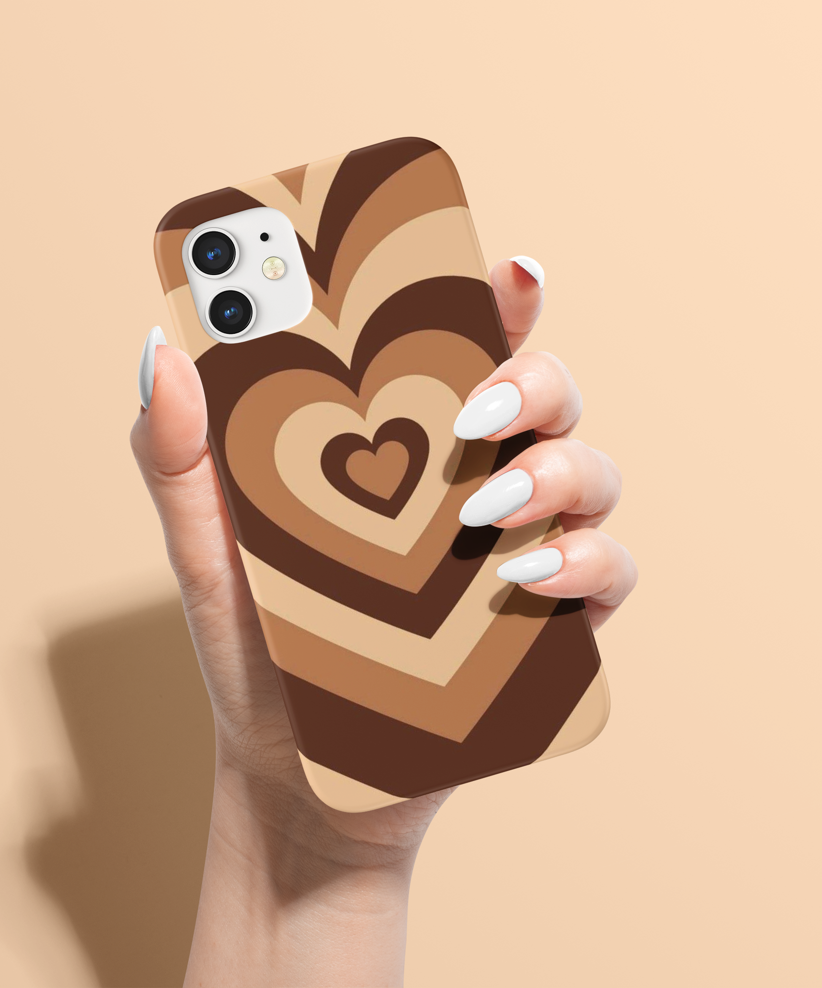 Infinity Heart Pattern in Different Colors Slim Case Cover With