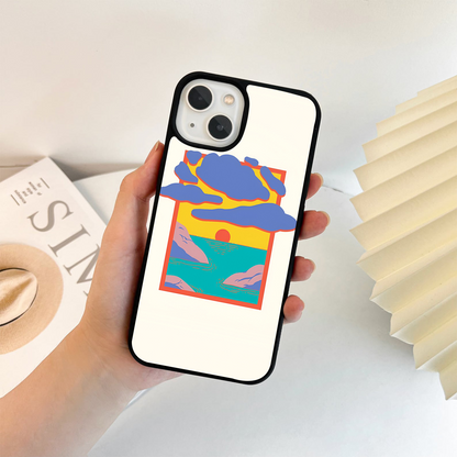 Sunset Frame View Glass Case