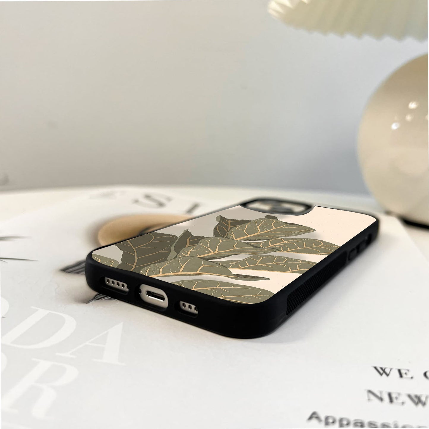 Earthy Calm Frame Glass Case