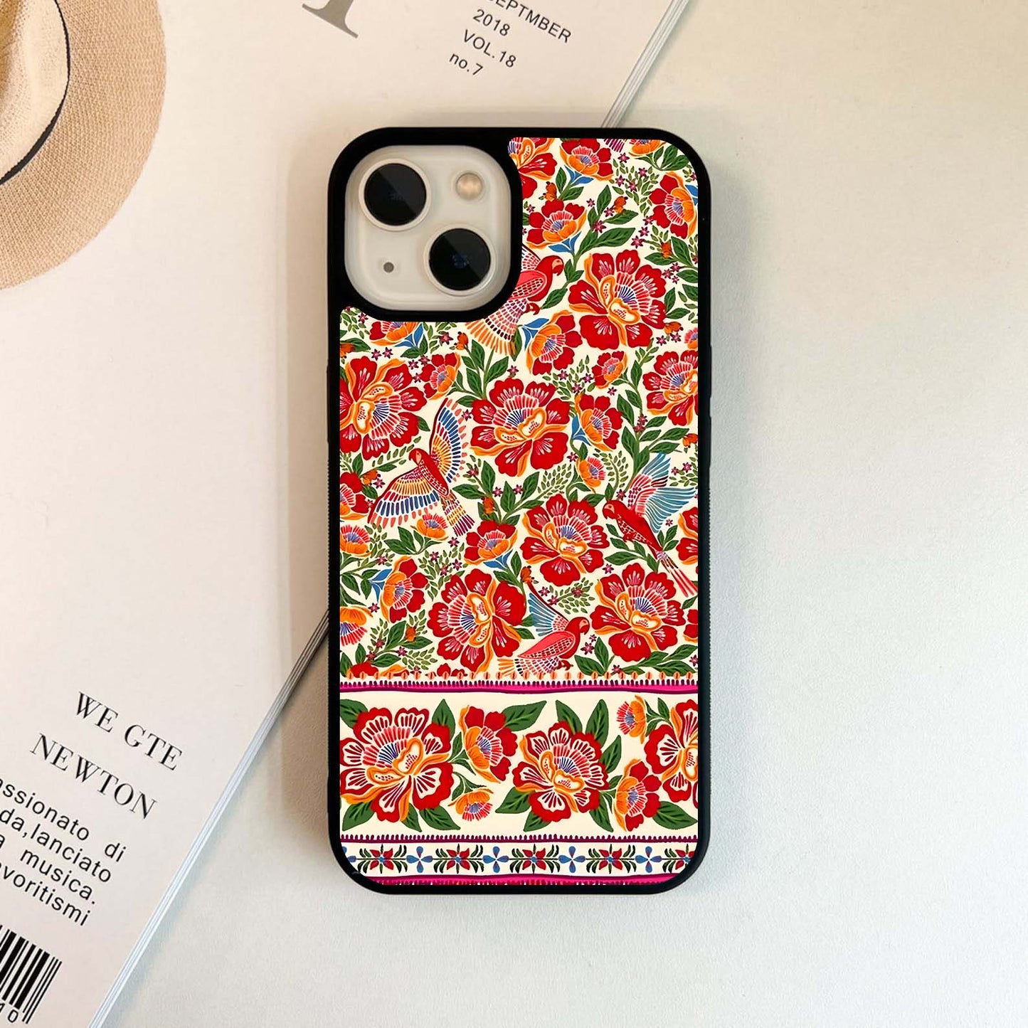 Scarlet Garden Flight Glass Case