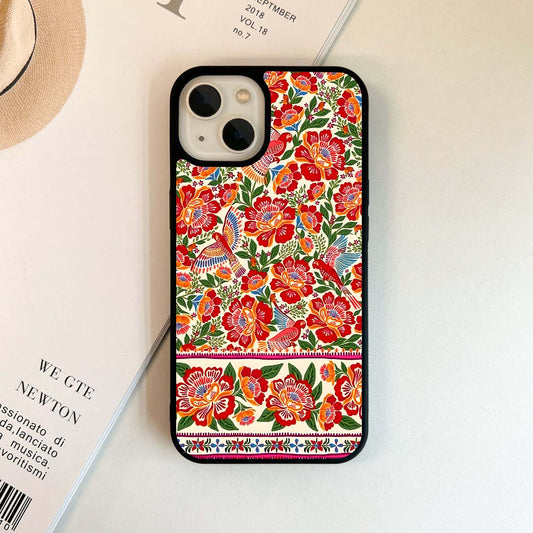 Scarlet Garden Flight Glass Case