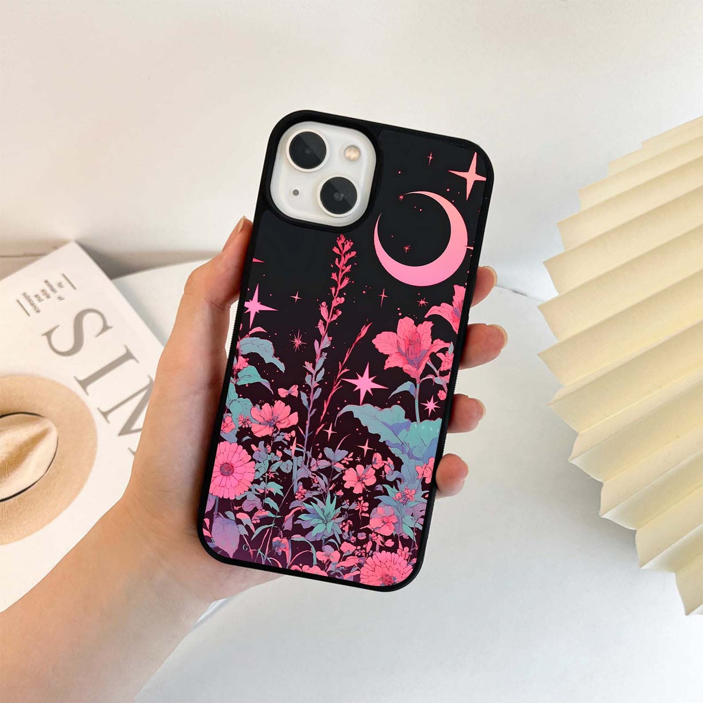 Lunar Blossom Dream Glass Case