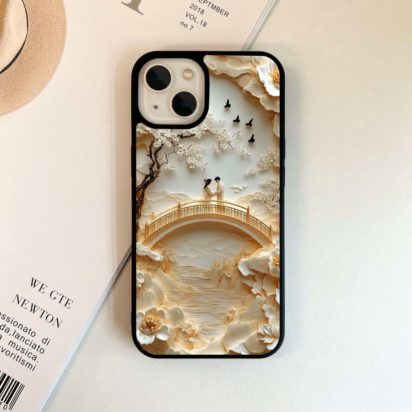 Eternal Blossom Love Glass Case