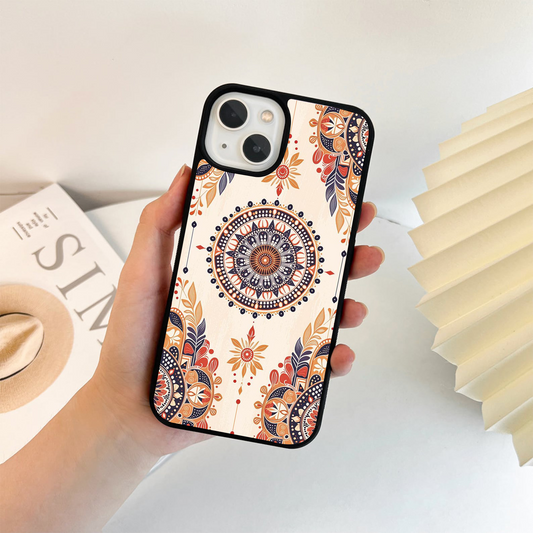 Boho Mandala Bliss Glass Case