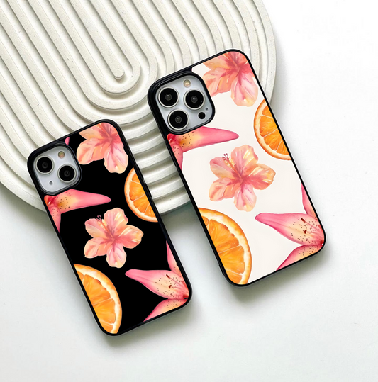 Hibiscus Citrus Radiance Glass Case