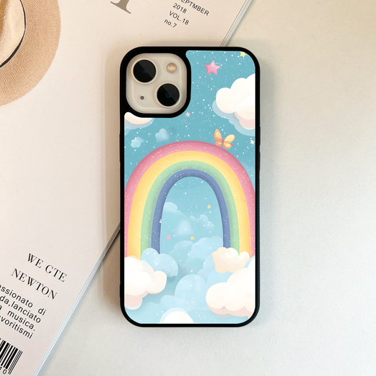 Rainbow Cloud Magic Glass Case