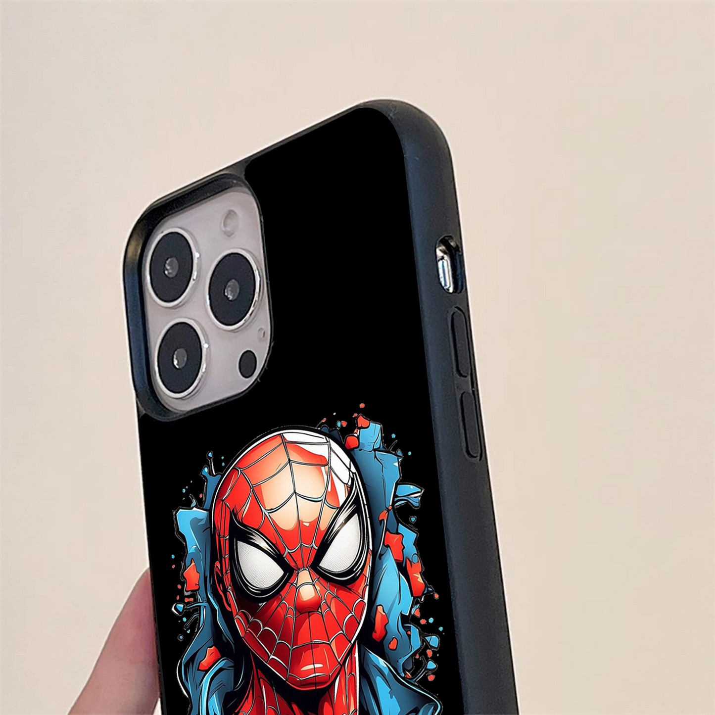 Spidey Glass Case