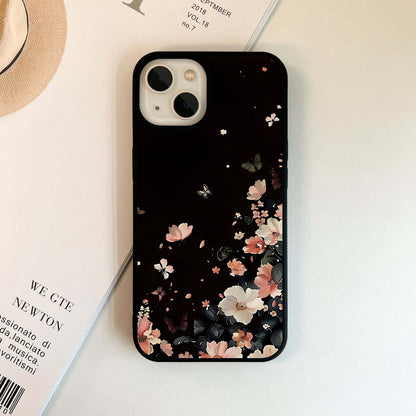 Midnight Blossom Drift Glass Case