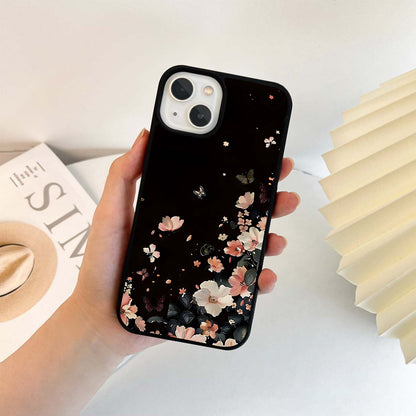 Midnight Blossom Drift Glass Case