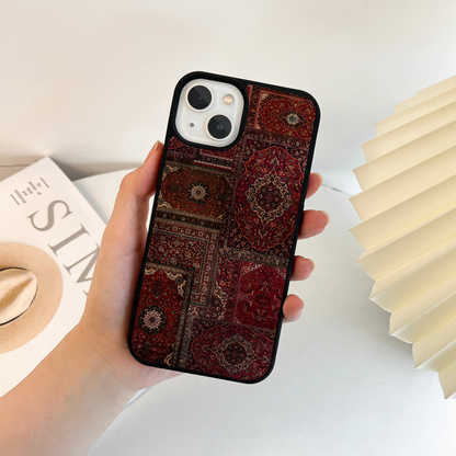 Persian Velvet Tale Glass Case