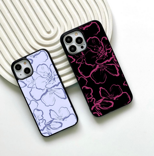 प्यारा और सरल हार्ट ग्लास केस