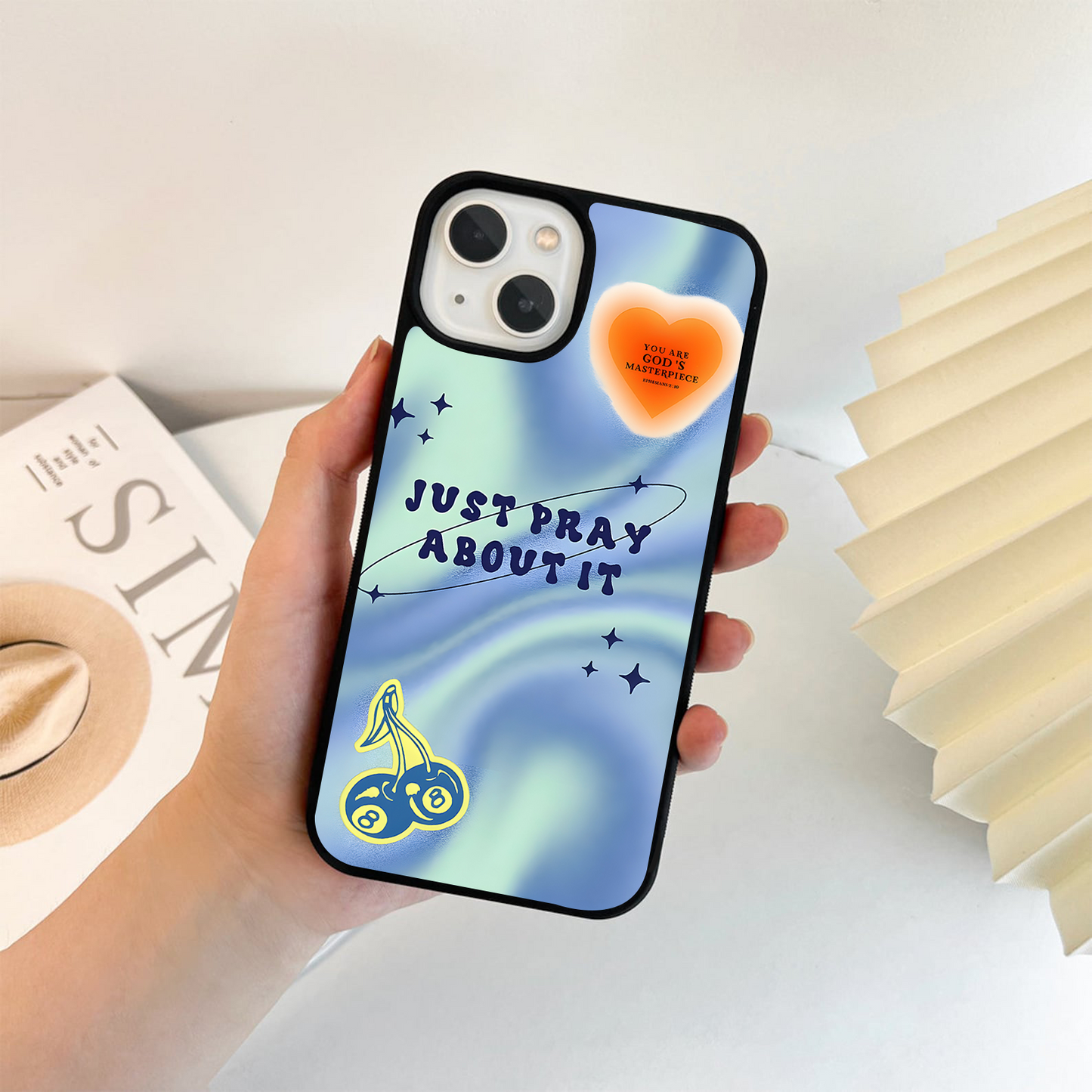 Faith Glow Vibes Glass Case