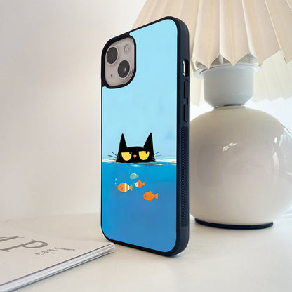 Fishy Stare Game Glass Case